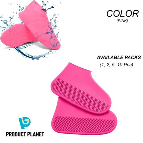 Reusable Waterproof Rain Shoe Covers Silicone Outdoor Rain Walking Shoes Cover - Picture 59 of 77