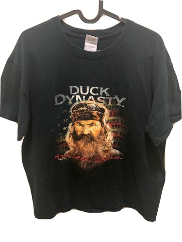 Duck Dynasty Father Phil “Happy Happy “Shirt Size| L