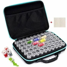 Diamond Painting Storage Containers 60 Slots Beads Organizer Box Diamond Paintin