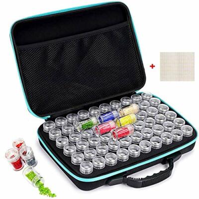 Diamond Painting Storage Containers 60 Slots Beads Organizer Box Diamond Paintin