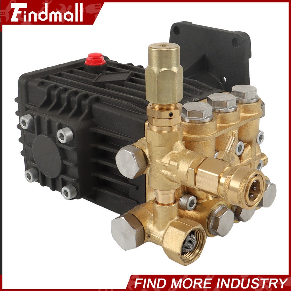 Bomba Para Hidrolavadora Handdo 3000-4400 PSI, 4 GPM, Eje Horizontal 1 Pulgada, Modelo 1041933