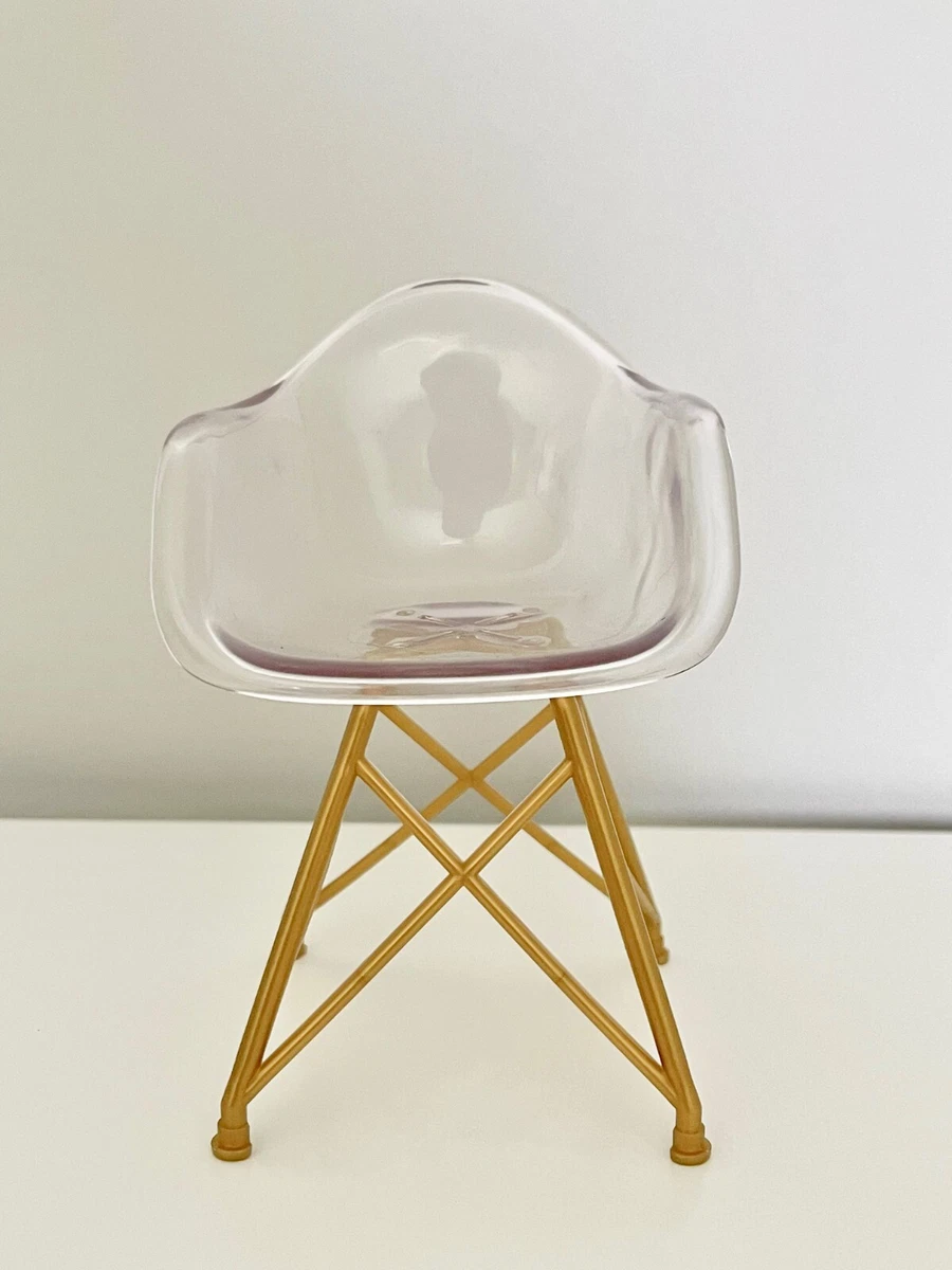 Rainbow High Doll Deluxe Fashion Closet Clear Plastic Chair Accessories