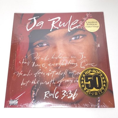Ja Rule	Rule 3:36 Limited Edition Ruby Colored Vinyl Record 2LP Album Sealed New