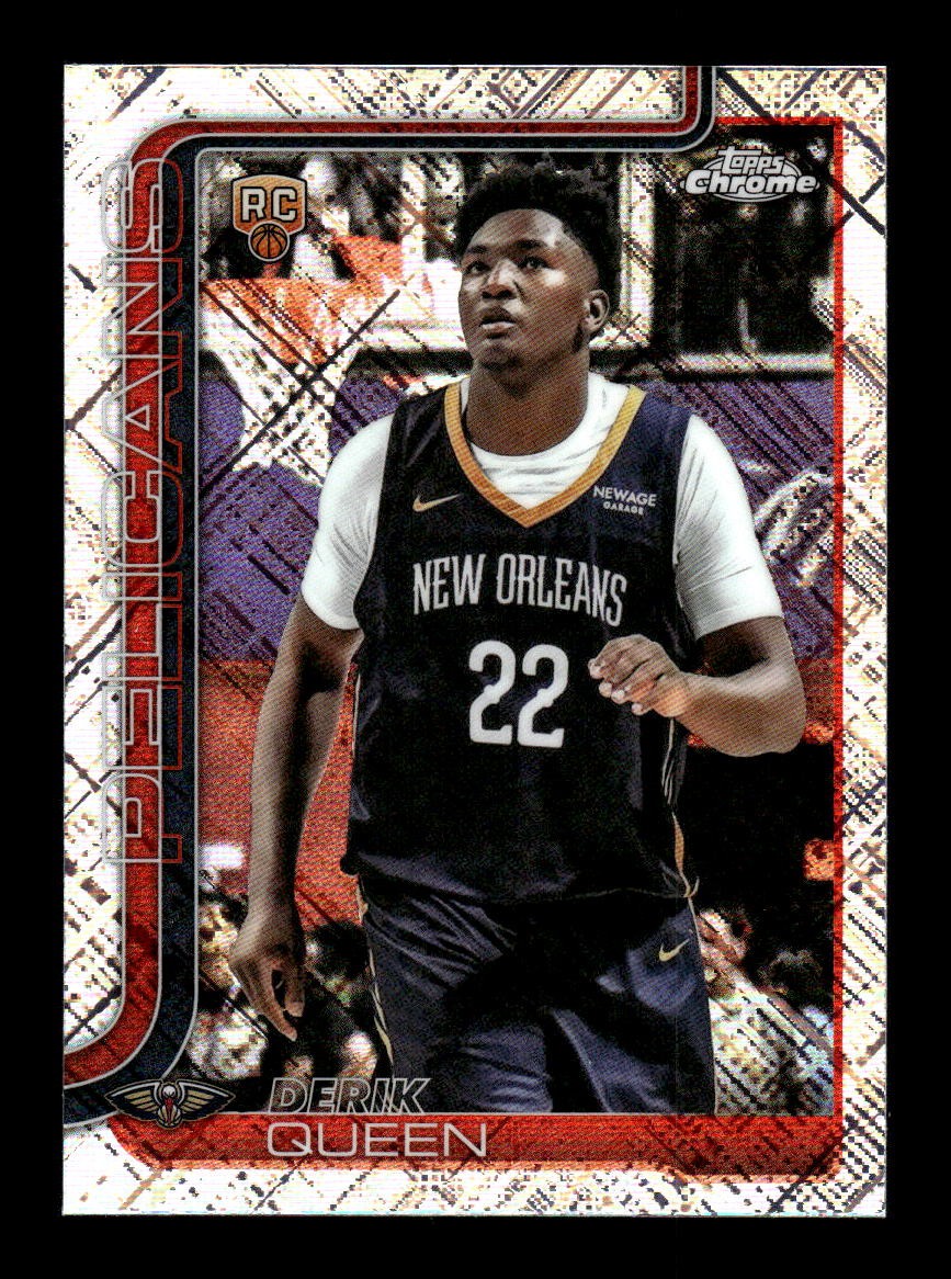 2025-26 Topps Chrome Skylight Refractor - Derik Queen #263 Rookie