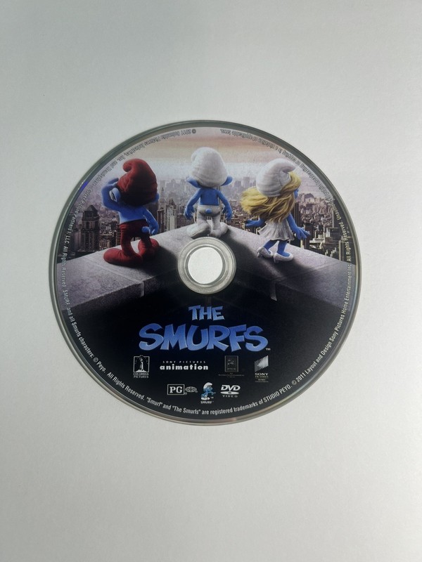 The Smurfs (DVD, 2011) Disc Only No Case