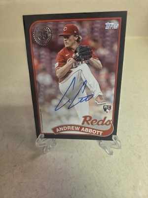 2024 Topps Baseball Andrew Abbott 35th Anniversary RC Auto 008/199 Reds