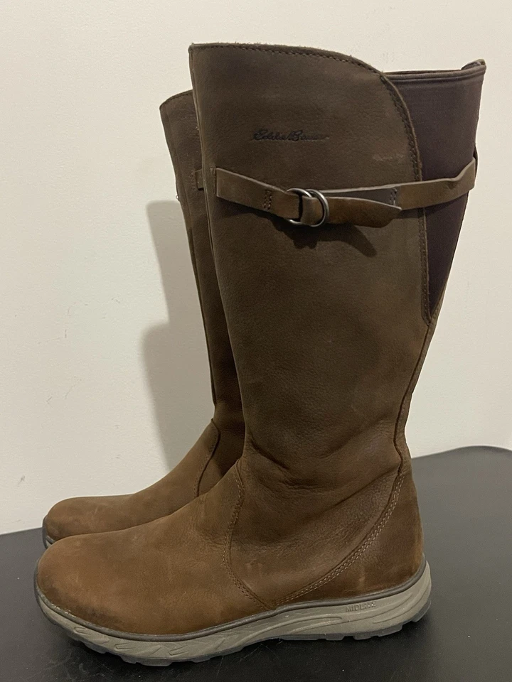 Eddie Bauer Lodge Botas Impermeables Altas Invierno Mujer’s Zapatos Talla 10 Marrón Foto 3 de 4