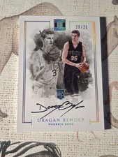 2016-17 Panini Impeccable Rookie Holo Silver /25 Dragan Bender #118 Auto 