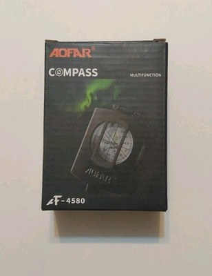 AOFAR Military Compass AF-4580 Survival Hunt Hiking Waterproof Outoor camping