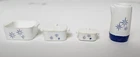 Vtg Barbie 60s 3 pc Casserole Set 2 Lids HOSTESS #1034 #1628 Coffeemaker No Lid