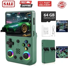 Retro Handheld Game Console - Open Source System,3.5"IPS Screen,30,000+ Class...