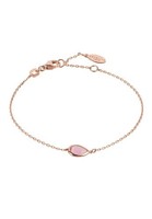 Latelita Armband RoséGold Pink Turmalin Klein Mini Brautjungfern Geschenk Silber