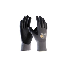 G-Tek MaxiFlex Ultimate Nitrile Coated Gloves Gray 34-874/S