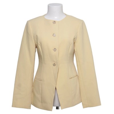 Aligne, Blazer, Größe: 38, Gelb, Recyceltes Polyester, Einfarbig, Damen #0D4