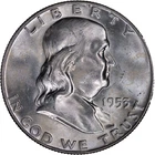 1953-D 50c Franklin Half Dollar ~ Uncirculated