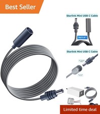 9.8FT Starlink Mini Waterproof Extension Cable - Seamless Connectivity
