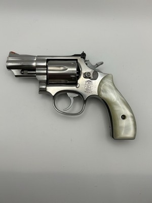 Jay Scott 15A Magna Style, Smith and Wesson, Faux Mother of Pearl K Frame Grips