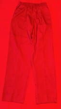 Crest Women s Scrub Pants, Size Small, Red Maroon, Pockets