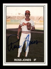 Ross Jones Autographed 1982 TCMA Rookie Card #17 Albuquerque Dukes SKU #248231