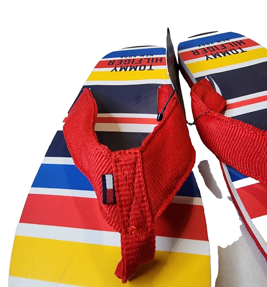 Sandálias tanga flip flop masculinas Tommy Hilfiger GG - Imagem 3 de 4