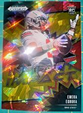 2025 Panini Prizm - Instant Impact Emeka Egbuka #II-EEA Gold Ice Prizm