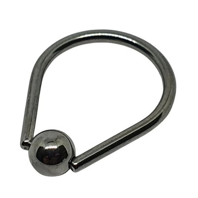 Teardrop Piercing BCR CBR Chirurgenstahl Brustwarze Captive Kugel Piercing Sc...