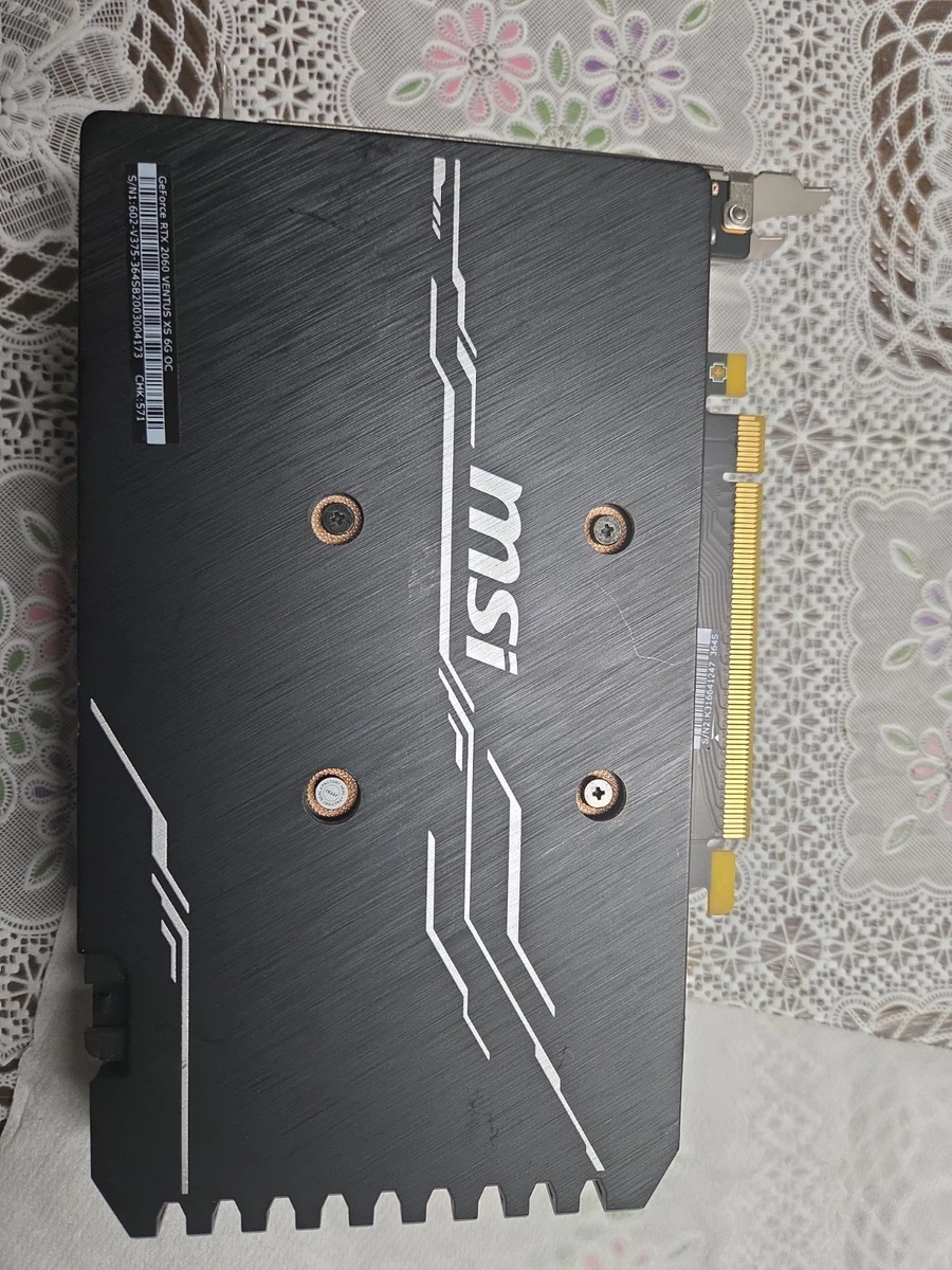 MSI NVIDIA GeForce RTX 2060 NVIDIA Computer Graphics Cards for