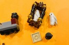 Lego HARRY POTTER MINIFIGURES & Accessories Lot, Harry, Ron, Wands, Brooms, Cart — photo 7