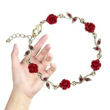 Flower Chain Bracelet Charm Braclets Rose Charms Bracelets