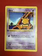 Abra [1st Edition] #43 Prices | Pokemon Base Set | Pokemon Cards