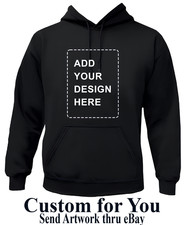Kingpin Design Your Artwork Custom Double Sided Hoodie Print You Send Art