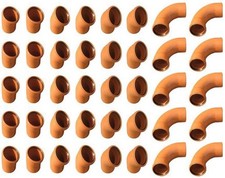40 x 110mm Underground Drainage Sewer Pipe Bends