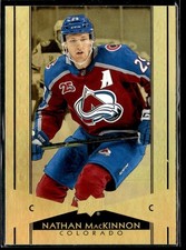 2021-22 Upper Deck Tim Hortons Gold Etchings Nathan MacKinnon Colorado Avalanche