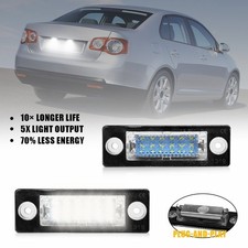 Pair Led License Plate Lights For Volkswagen Vw Jetta 2005 2006-2010 3b5998026a Pair Led License Plate Lights For Volkswagen Vw Jetta 2005 2006-2010 3b5998026a