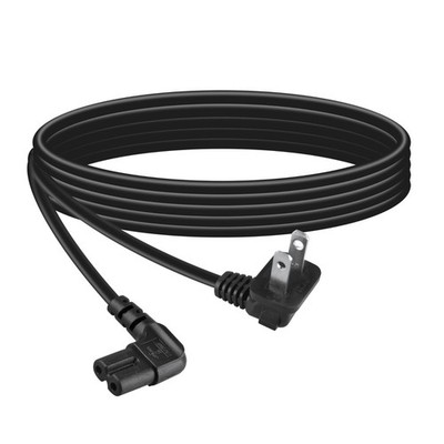 6ft AC Power Cord Cable lead For Sonos Sub Black Wireless Subwoofer US