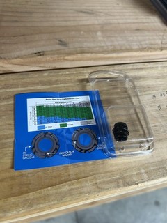 Hamskea Raptor Archery Peeps Sight 1/4 Black