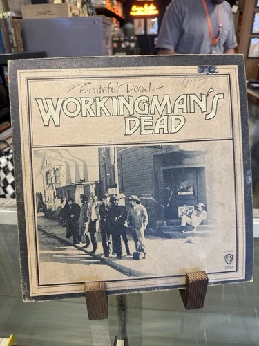 Grateful Dead – Workingman’s Dead LP Vinyl 1970 – 1st Press Olive Green Label