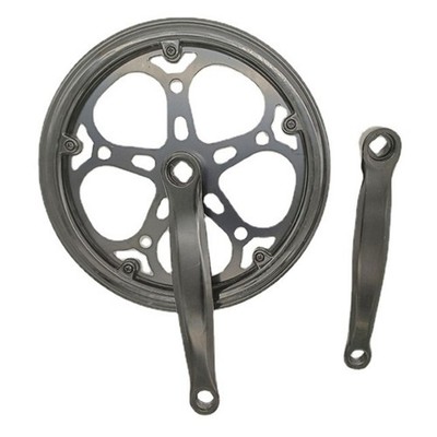 52T Bicycles Crankset, 170MM Bike Crankset, Double Chain Wheel Replacements
