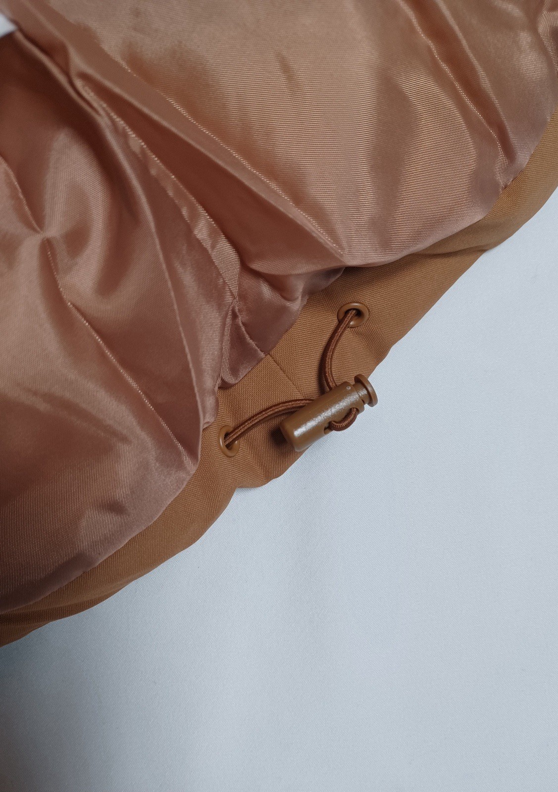 Camel Crown Women’s Winter Full Zip Puffer Jacket size Large, Coffee Color