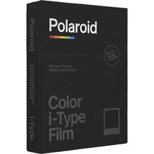 Polaroid 6019 Color i-Type Instant Film Black Frame Edition, 8 Exposures