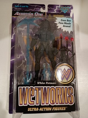 New Sealed 1995 McFarlane Toys Spawn Wetworks Assassin One Ultra Action Figure