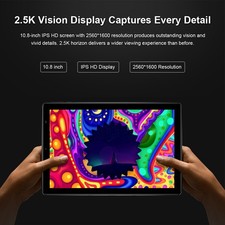 CHUWI 10.1'' IPS WiFi Tablet Android 10 Pad 4+128G Octa Core MT6771 Dual Camera 4