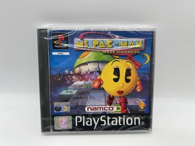 Ms Pac-Man: Maze Madness PS1 Brandneu Factory Sealed PlayStation 1