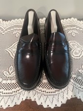 Florsheim 11D Men  s Penny Loafers 17058-05 With Cedar Shoe Tree NEW No Box
