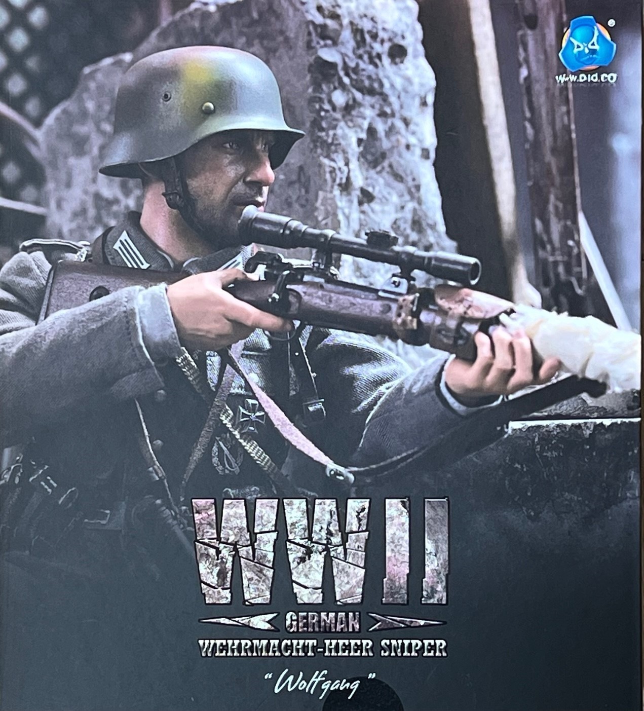 Cadeau Idéal pour Collectionneur : WWII German Wehrmacht Heer Sniper DID D80163
