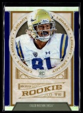 2019 LEGACY PREMIUM BLUE ROOKIE /50 CALEB WILSON UCLA