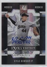 2009 Donruss Elite Extra Edition Rookie 199/645 Kyle Gibson #82 Auto 3y4