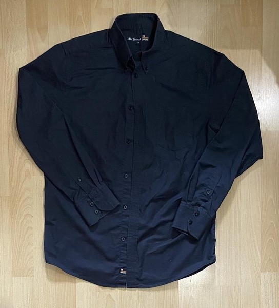 Men Ben Sherman Shirt Black L