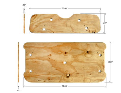 #ad #ad EZ GO TXT 1996 2013 5 8 Inch Plywood Seats 2 Piece Seat $99.99