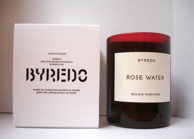 BYREDO Saints Rose Water Candle Large New in Box LIMITED EDITION